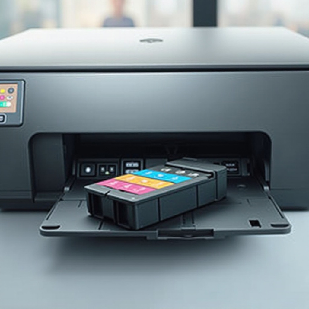 كم تدوم الحبر في طابعة HP 7602