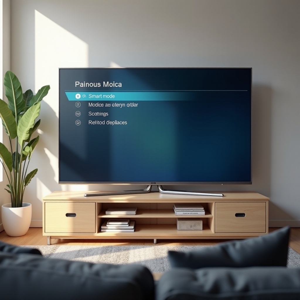 modo inteligente da Samsung ligado ou desligado