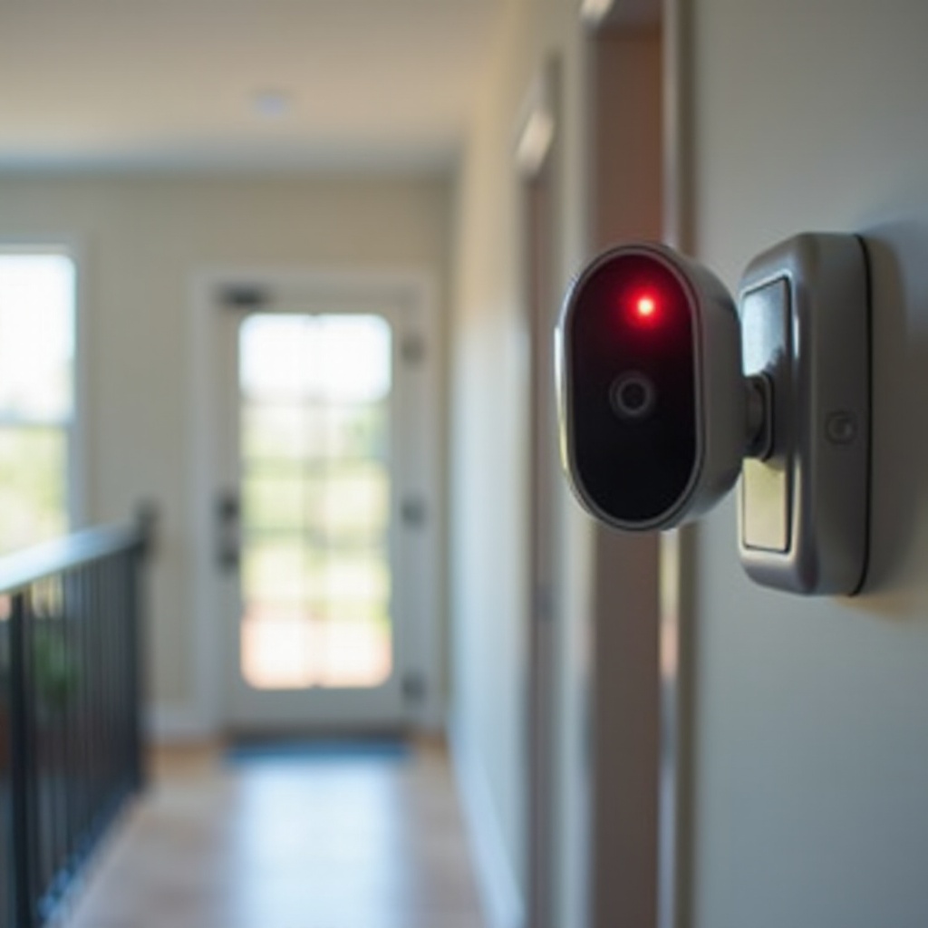 apa arti 2 lampu merah pada kamera ring