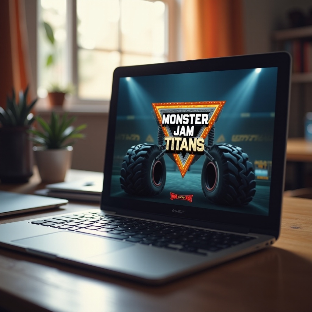 วิธีเล่น Monster Jam Steel Titans บน Chromebook