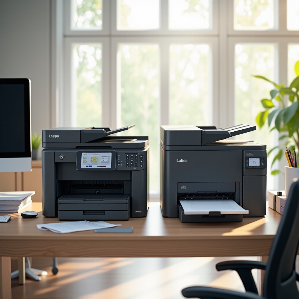 เครื่องพิมพ์อิงค์เจ็ตกับเลเซอร์ (คู่มือฉบับสมบูรณ์ปี 2024)