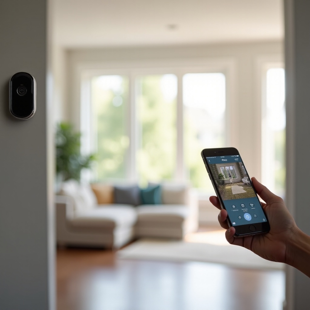 cara me-reboot kamera Ring dari aplikasi