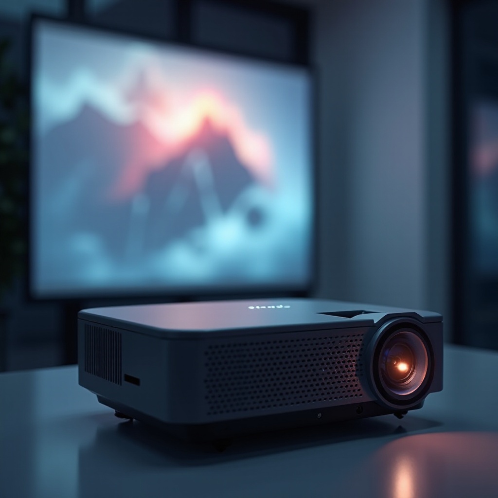 projetor inteligente com recursos inteligentes