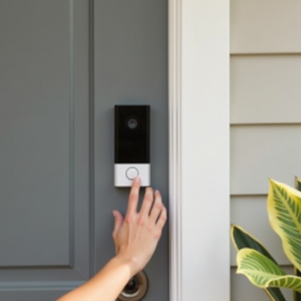 cara mereset bel pintu Ring tanpa aplikasi