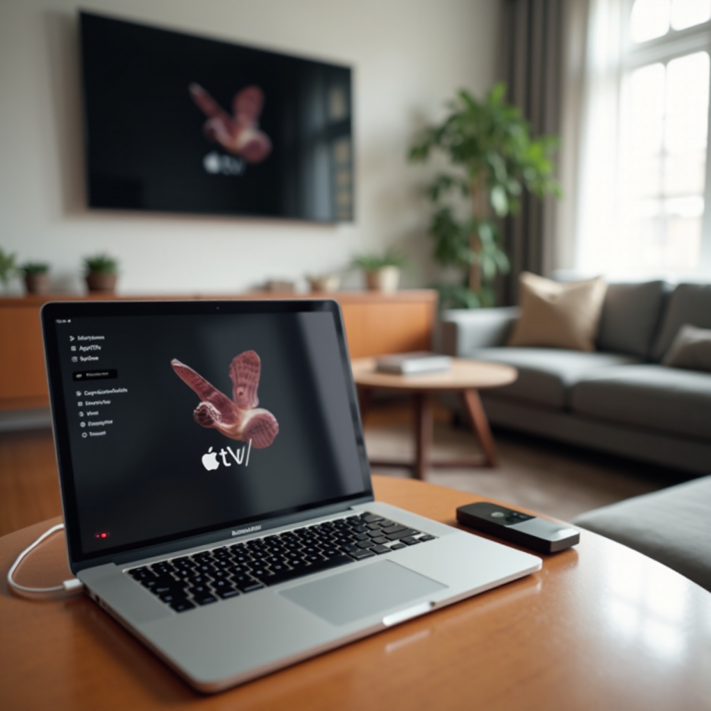 วิธีอนุญาต Apple TV บน MacBook