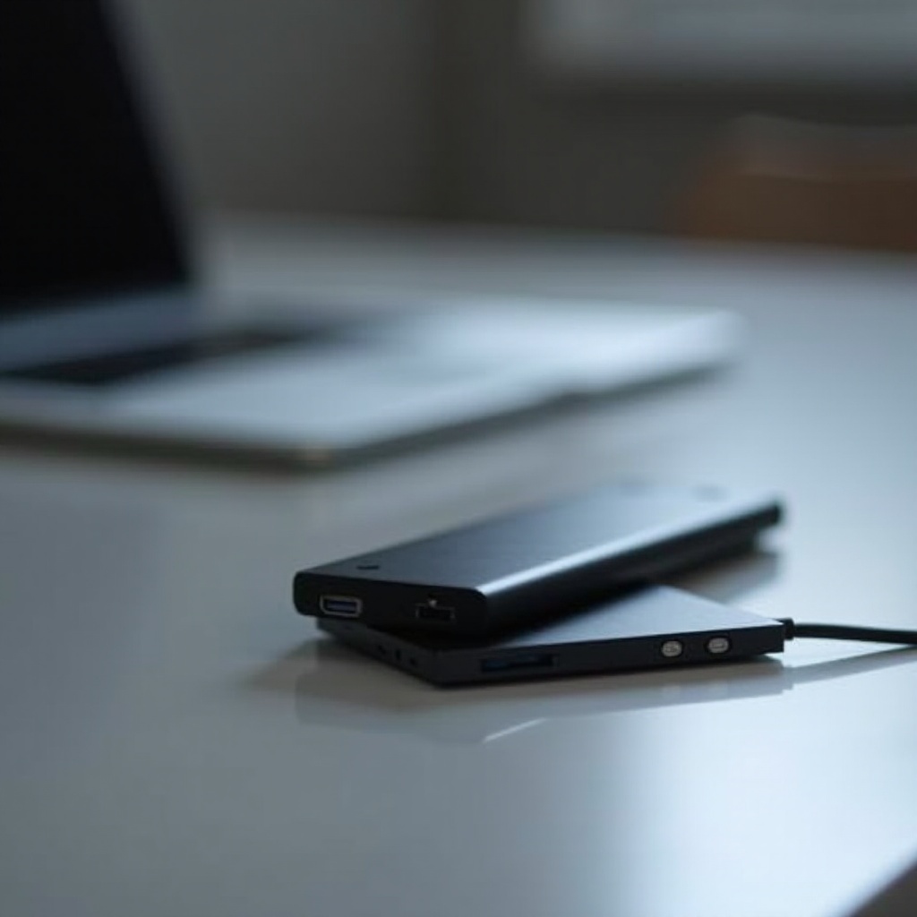 การแก้ปัญหา: ไม่มี Samsung Portable SSD เชื่อมต่อกับ MacBook Pro