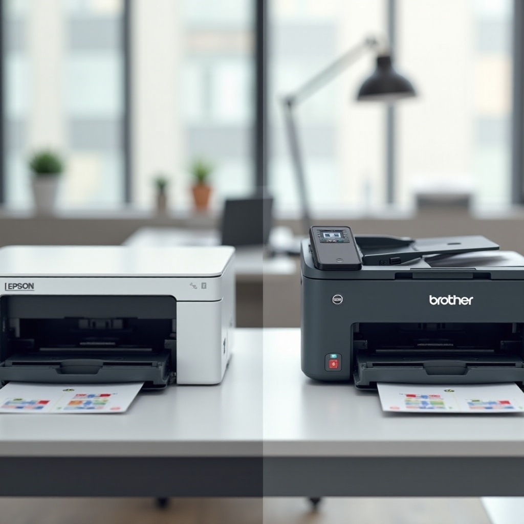طابعات إبسون مقابل براذر: أيهما الأنسب لك؟