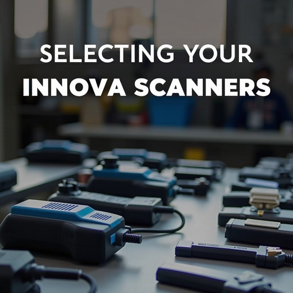 Compare os scanners Innova: selecionando sua ferramenta automotiva perfeita.