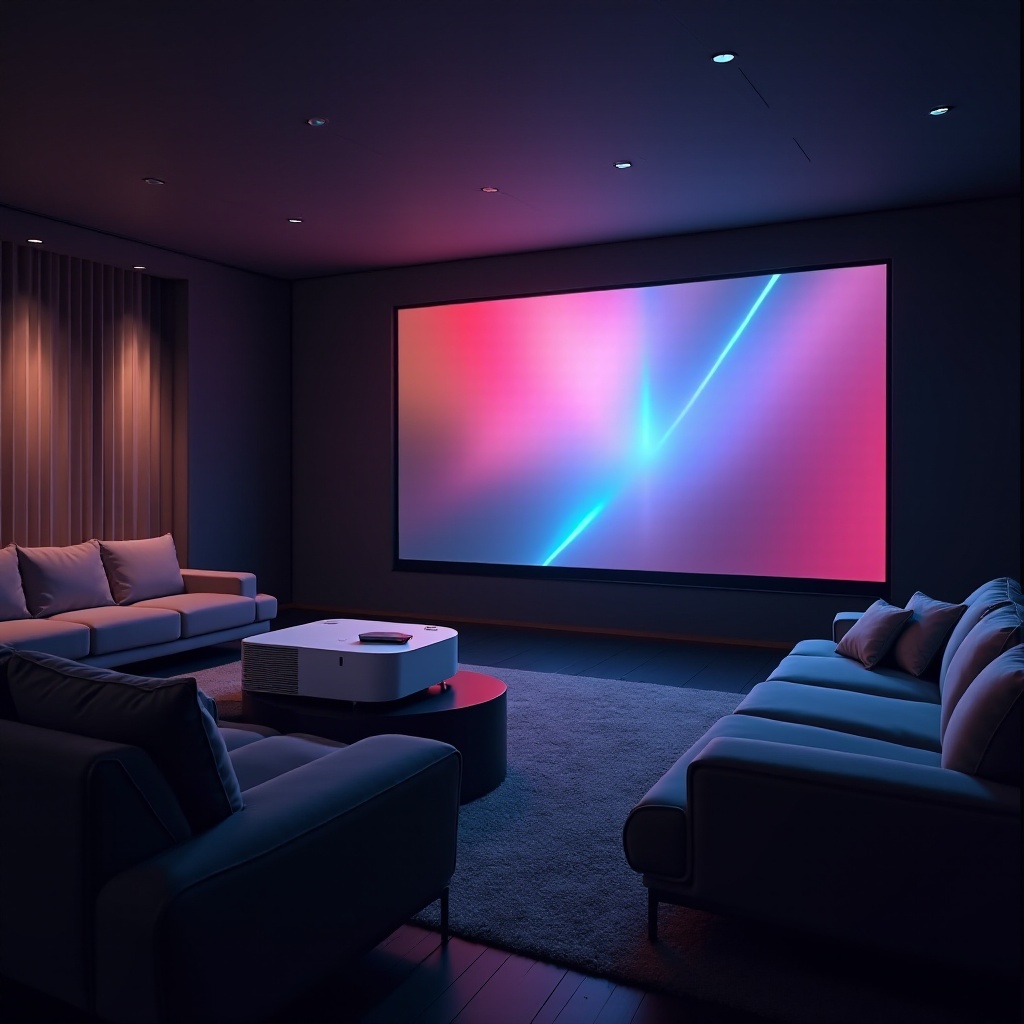 โปรเจคเตอร์โฮมเธียเตอร์เลเซอร์สุดหรู