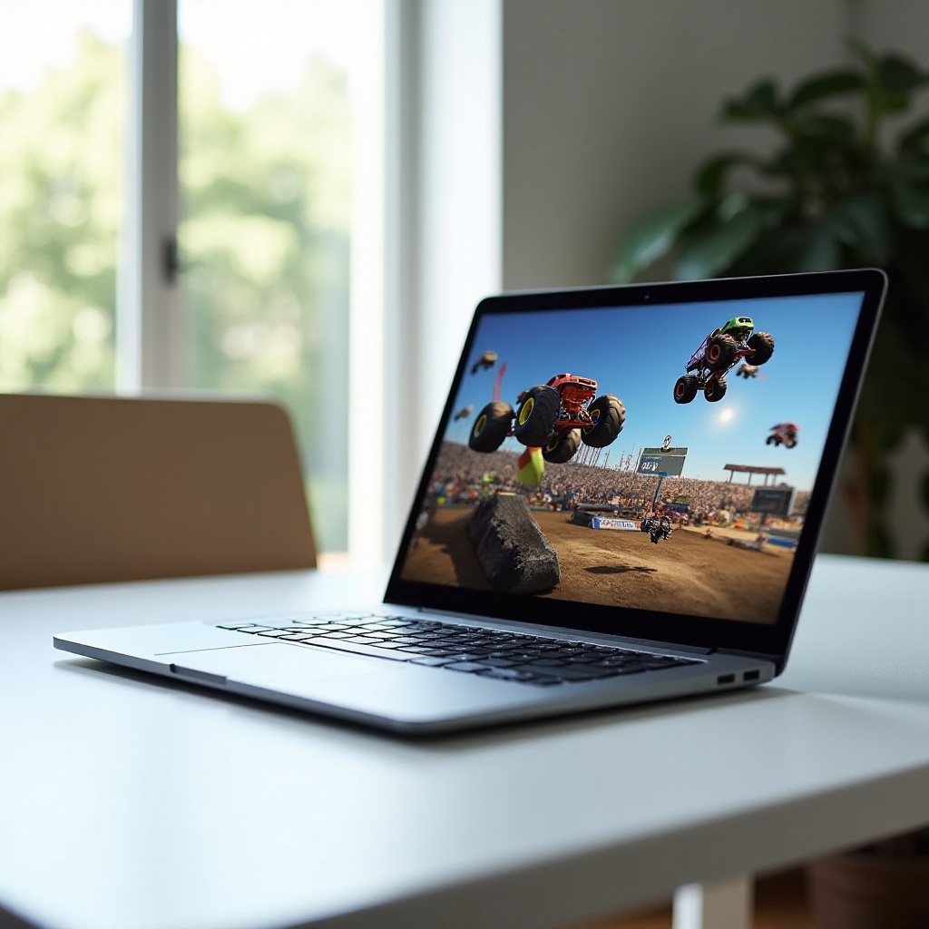 วิธีเล่น Monster Jam Steel Titans บน Chromebook