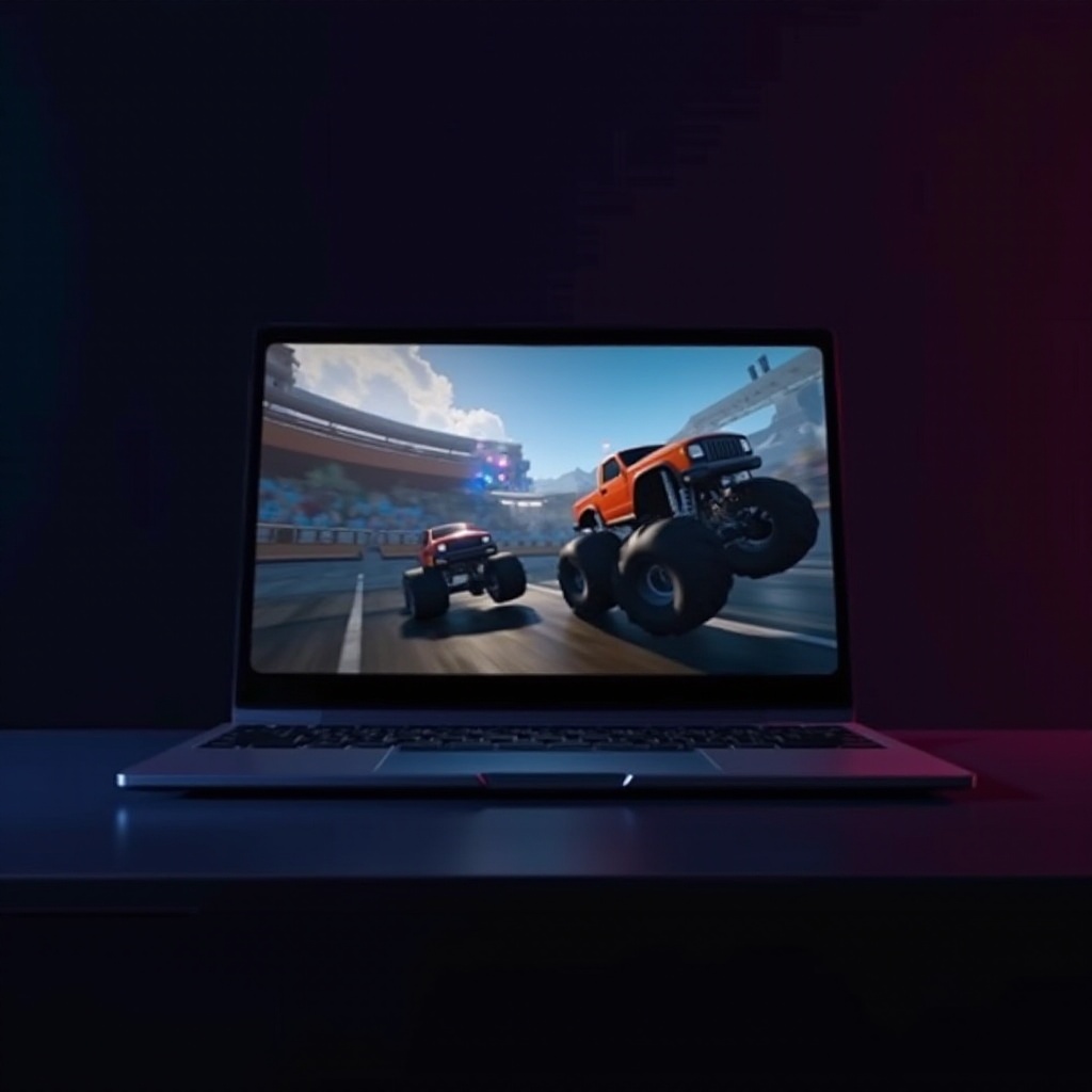 como jogar Monster Jam Steel Titans no Chromebook