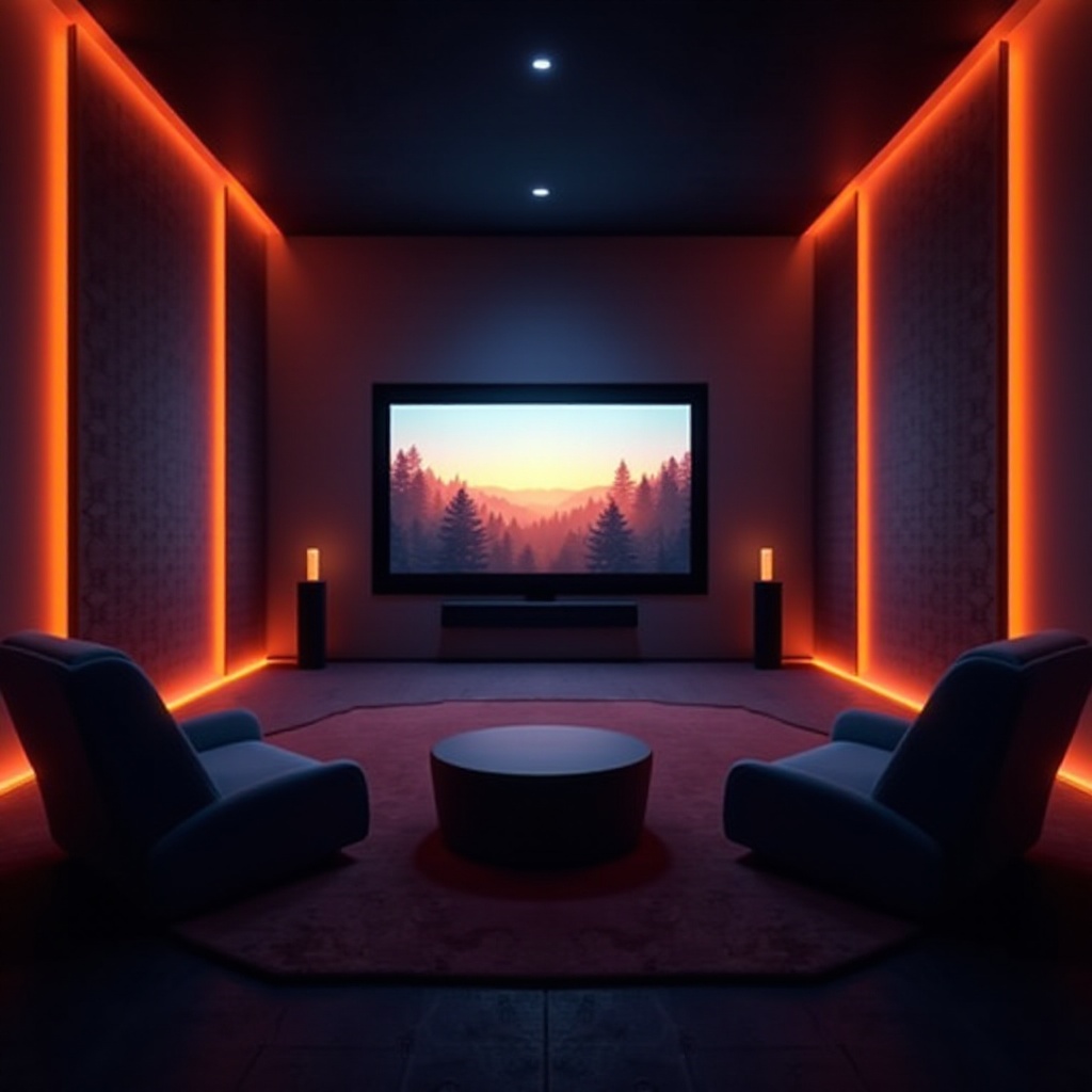 Pinakamainam na Distansya sa Panonood para sa Patnubay ng 120-Pulgadang Screen