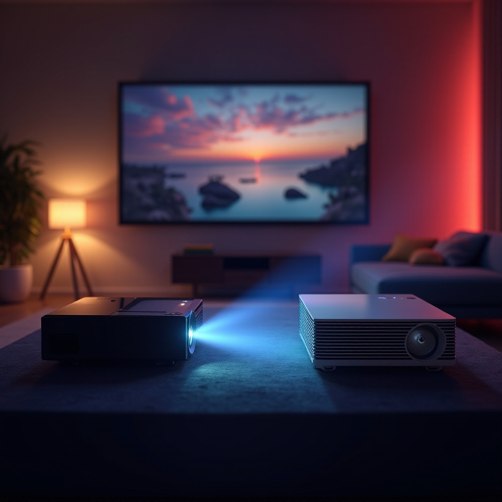 proyektor laser vs DLP