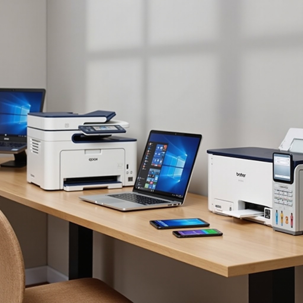 เครื่องพิมพ์ epson vs brother