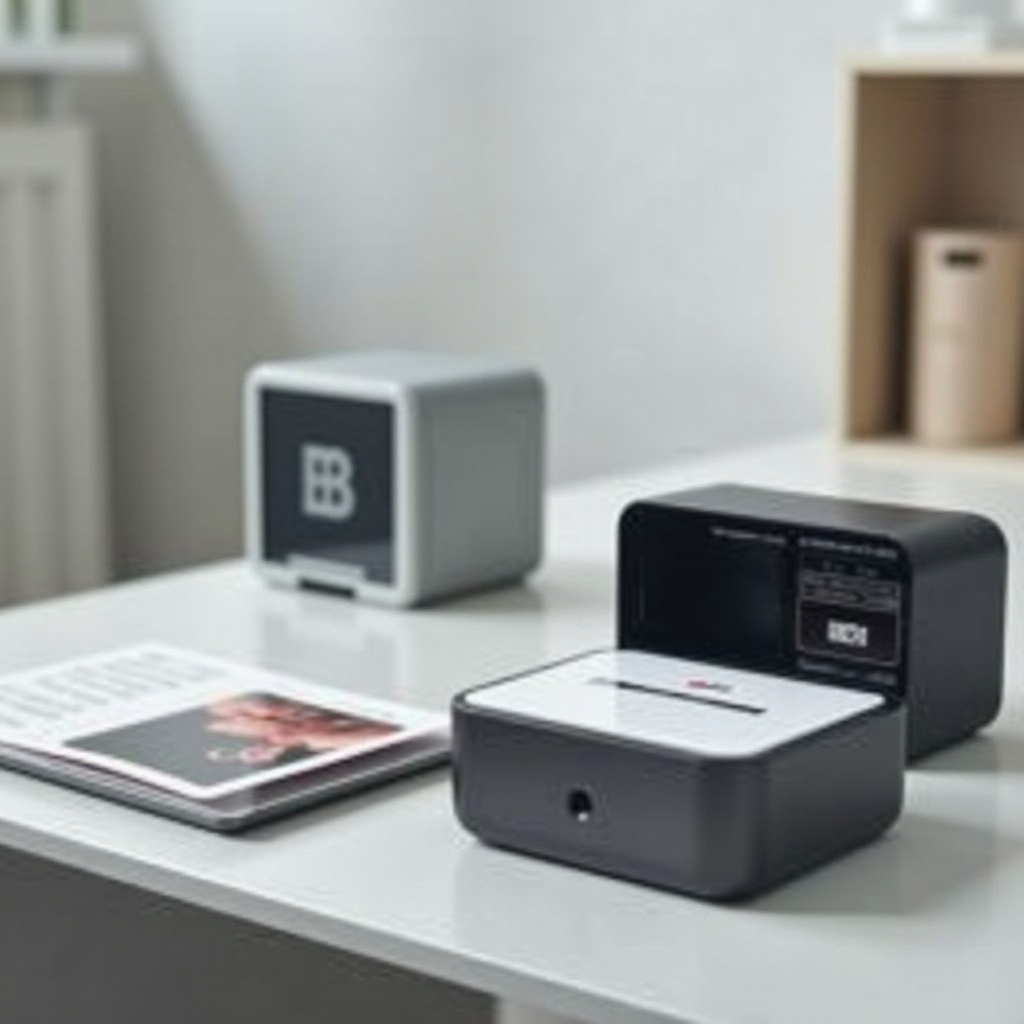 مراجعة طابعة محمولة بدون حبر